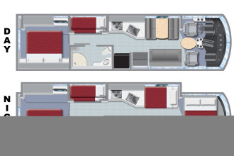 El Monte RV Innenansicht By: El Monte RV Reisebild: El Monte RV Innenansicht